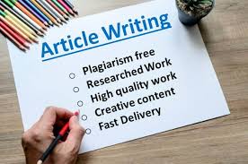 Article Writing eServices